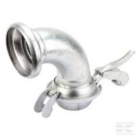 Vyriškas/moteriškas 4 colių alkūnė 90° Bauer 1051101