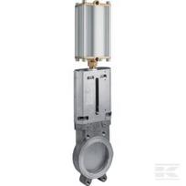 Peilio vožtuvas 4" SS + pneumatinis cilindras 4012570