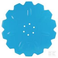 Gręžimo diskas su įpjovomis 500x100x5mm Lemken 3490042