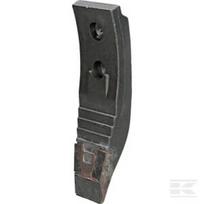 Kultivatoriaus smaigalys 260x80x20mm, grūdintas, lenktas, 2 skylių, tinka Horsch 00311069KR