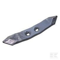 Kultivatoriaus smaigalys 270x40x16mm, apverčiamas, plokščias, 2 skylių, tinka Väderstad CP270