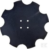 Akėčių diskas su įpjovomis 400x4 LK86 HD401486KR