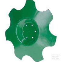 Dantytas noragėlių diskas, kairysis galas Fi 660 / 6mm 50202431360010
