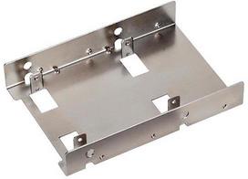 „SilverStone SST-SDP08-Lite“ keitiklis iš 3,5 į 2 x 2,5 colio lizdus