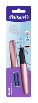 Plunksnakotis TWIST P457M rose + 2kapsulės bls