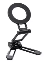 Leofoto PS-5 Magnetic Foldable Phone Stand - Black