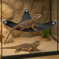 Barzdotojo driežo hamakas Reptilių priedai Kilimėlis Žaidimo žaislai Sūpynės Kabinamas gultas S