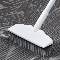 Vonios grindų šepetys Vonios kambario grindų šepetys Plytelių plytelės Ilga rankena kietų šerių tualeto valymo šepetys 22.5*21.5cm