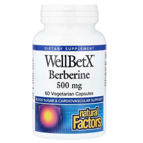 Natural Factors WellBetX  Berberine 500 mg 60 caps