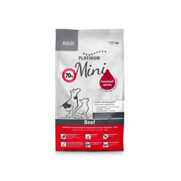 Platinum Adult Mini sausas šunų maistas su jautiena, 900 g