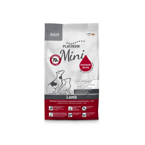 Platinum Adult Mini sausas šunų maistas su ėriena, 900 g