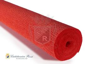 Krepinis popierius 180g.Nr.618 Deep Orange Red