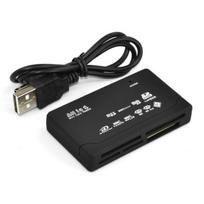 TG Universal USB atminties kortelių skaitytuvas – juodas