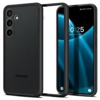 Telefonų dėklas - Spigen - Ultra Hybrid - Suderinamas su Samsung Galaxy S24 5G - Matinė Juoda - Antichokinė apsauga