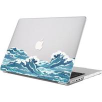 Protective Case - BOOLING - for MacBook Pro 16 Inch - Shockproof - Stable - Wave Pattern mėlyna