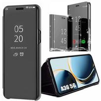 Apsauginis dėklas - BOOLING - skirtas Samsung Galaxy A36 5G - Smūgiams atsparus - Smart View - Juodas juoda