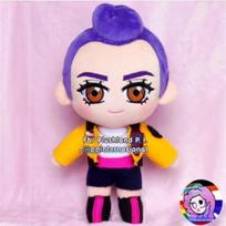 30CM Rumi Minkštas Pliušinis Lėlė Anime Filmas KPop Demonų Medžiotojai Superžvaigždė Kawaii Tigro Lėlė Miela Lėlė Gimtadienio Dovana Žaislai Vakarėlis Miela Lėlė One Size