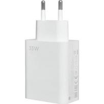 Greitas 33W įkroviklis Xiaomi Redmi 9, 9A, 9C, 10A, 9T, 10C, Redmi 12, Redmi 13C Redmi 14C - Greitas adapteris balta