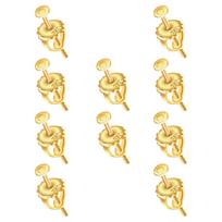 Locking Backings for Diamond Studs Functional Attachment with Locking Closure Ear Backs Stopper for Studs Ear Hooks auksas