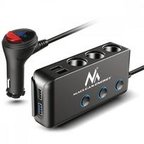 Maclean USB Car Charger with 4xUSB Ports