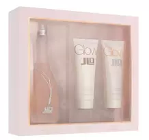 Jennifer Lopez - Glow By JLo - Tualetinis vanduo 100 ml + kūno losjonas 75 ml + dušo želė 75 ml