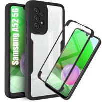 Case - for Samsung Galaxy A52 5G - Black - 360° Protection - Anti-Scratch - Rigid juoda
