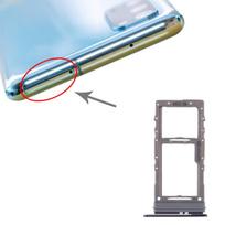 Samsung Galaxy S20 SIM kortelės dėklas + Micro SD kortelės dėklas (Juoda) juoda