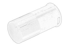 filtras, priekinio lango plovimo skystis 6433C3