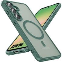 Protective Case - BOOLING - for Samsung Galaxy A56 5G - Night Green - Shockproof - Camera Protection žalia