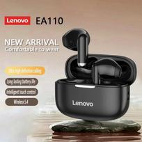 Lenovo EA110 Belaidės Ausinės TWS 5.4 Bluetooth Ausinės Muzikai Žaidimams Triukšmo Slopinimas Ausinukai Sportui Atsparūs Vandeniui Ausinės Palaiko Android ISO HarmonyOS juoda