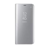 Folio Case - Samsung - Note 10 Lite - Mirror Effect - Silver Color - Hard Case sidabras