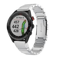 Garmin Approach S62 22 mm vėžlio kiauto nerūdijančio plieno laikrodžio apyrankė For Garmin Approach S62 sidabras