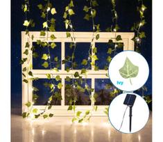 Aigostar - LED saulės girlianda 70xLED/4x1m IP65 šiltai balta gebenės spalvos