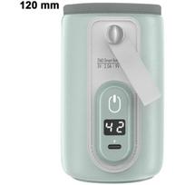 Nešiojamas kūdikių buteliukų šildytuvas, USB buteliukų šildytuvas pienui ir mišiniui su LCD ekranu, greitas ir tikslus pašildymas