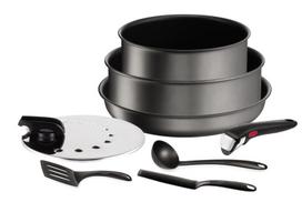 TEFAL – Ingenio Daily Chef Tamsiai pilkas 8 dalių rinkinys – Indukcija