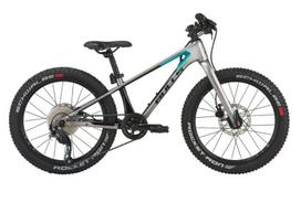 Dviratis 20" Bulls Tokee Ultra Lite sidabrinis karboninis