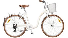 Dviratis 26 CLASSIC COMFORT 7 26 26 white classic, M
