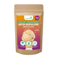 KETO ledų milteliai, sūdytos karamelės skonio | Simply keto (100 g)