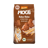 Ekologiški sausainiai su kakava | Mogli (125 g)