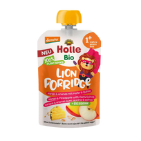 Ekologiška košė - tyrelė LION su mangais ir ananasais | HOLLE (110 g)