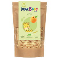 Abrikosų skonio užkandis | Dear baby (25 g)