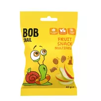 MEGA vaisių MIX - obuolys, kriaušė, persimonas ir mango, be glitimo | Bob Snail (40g)