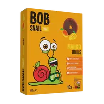 Mangų suktinukų rinkinys, be pridėtinio cukraus | Bob Snail (10 x 10 g)