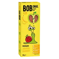 Obuolių ir bananų užkandis, be pridėtinio cukraus | Bob Snail (30 g)