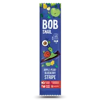 Obuolių, kriaušių ir mėlynių užkandis, be pridėtinio cukraus | Bob Snail (14 g)