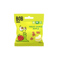 MINI obuolių užkandis, be glitimo | Bob Snail (20g)