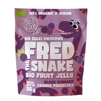Ekologiškos FRED obuolių ir juodųjų serbentų skonio juostelės | DIET-FOOD (30 g)
