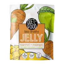 Ekologiškos mango ir morkų skonio juostelės | DIET-FOOD (50 g)
