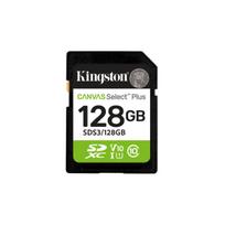Atminties kortelė telefonui Kingston Canvas Select Plus SDXC 128GB Class 10 UHS-I/U1 V10 (SDS3/128GB)