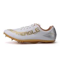 Men Women Athletic Shoes Track and Field Shoes Sprint Training Spikes Shoes Long Jump Sneakers Students Sports Competition Shoes 35